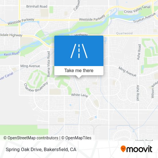 Spring Oak Drive map