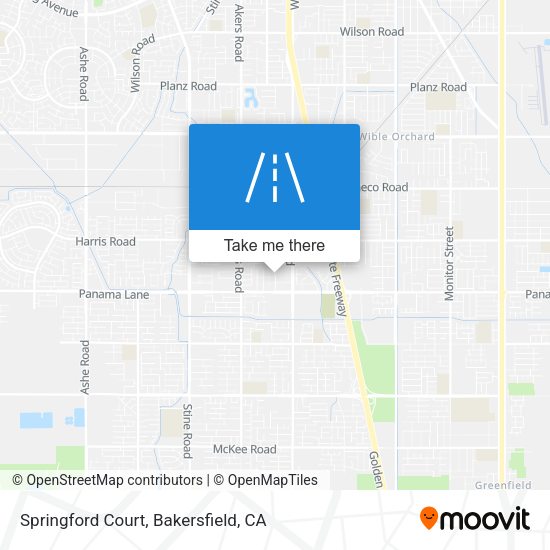 Springford Court map