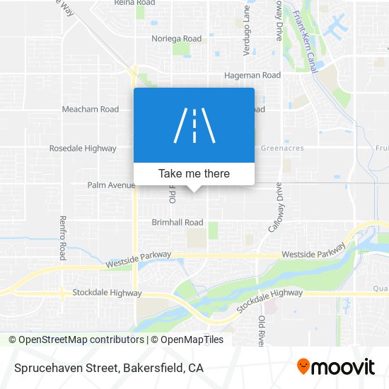 Sprucehaven Street map