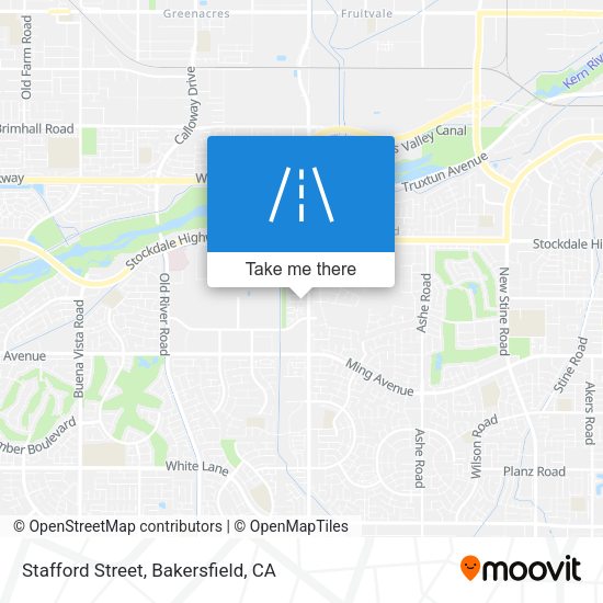 Stafford Street map