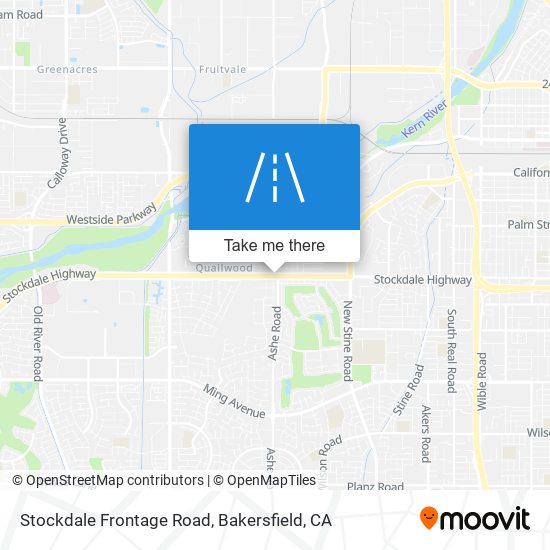 Mapa de Stockdale Frontage Road