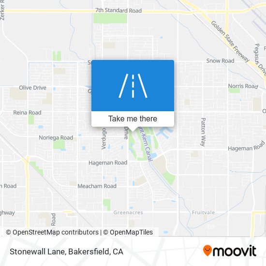 Mapa de Stonewall Lane