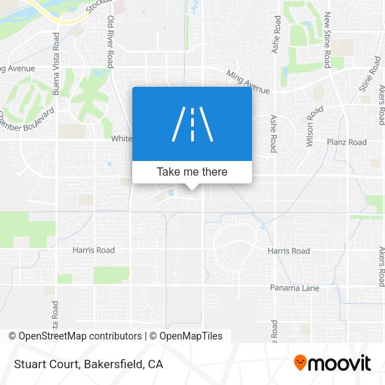 Stuart Court map