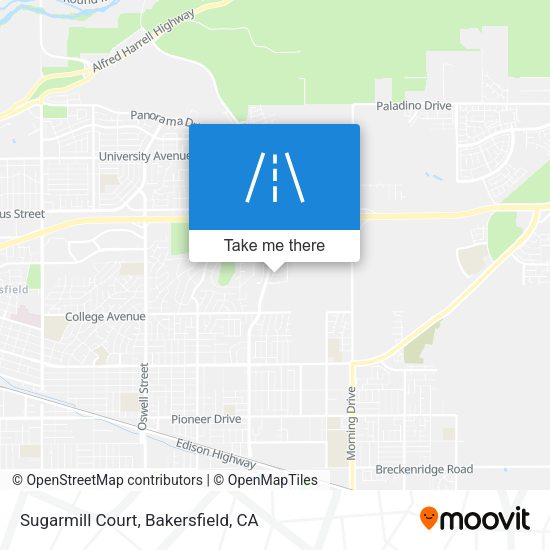 Sugarmill Court map