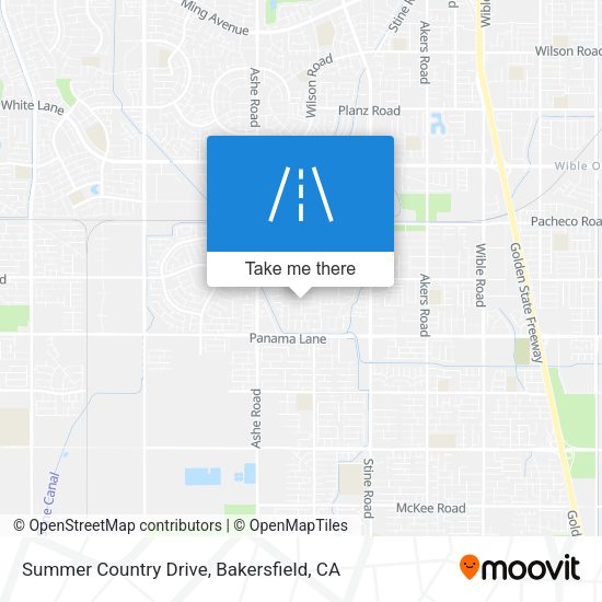 Mapa de Summer Country Drive