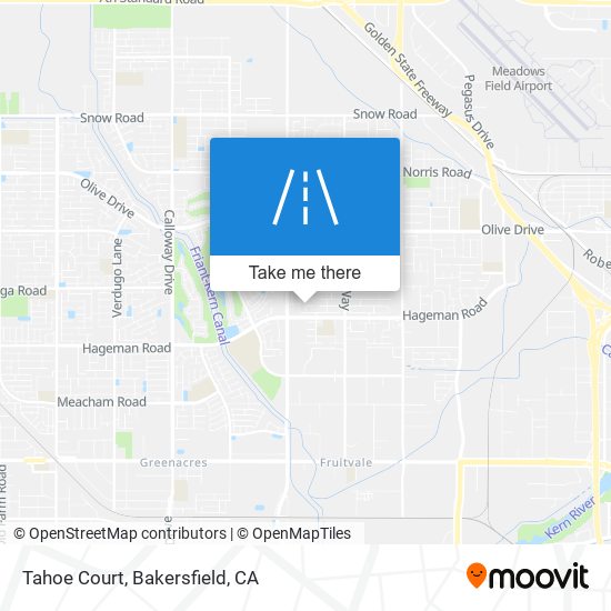 Tahoe Court map