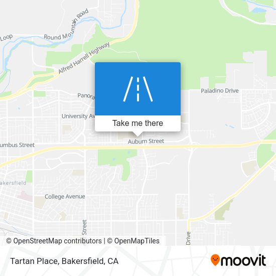 Tartan Place map