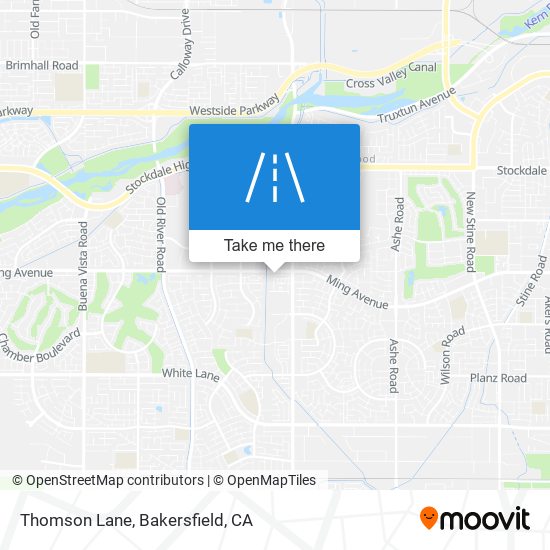 Thomson Lane map