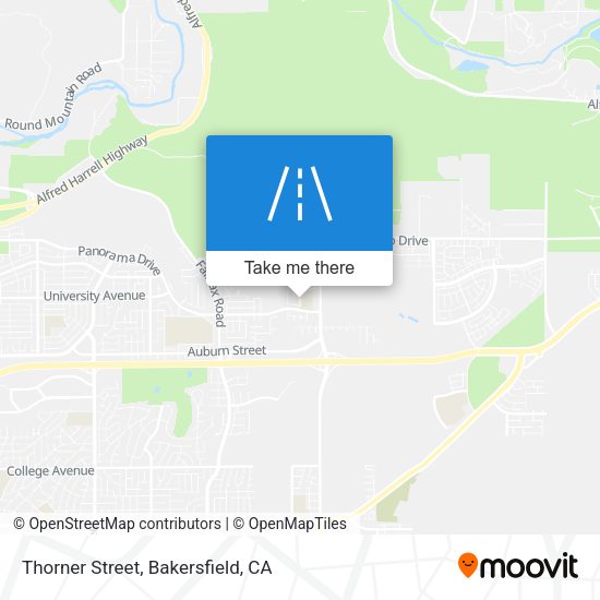 Mapa de Thorner Street