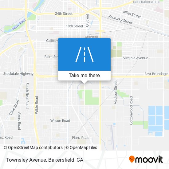 Townsley Avenue map