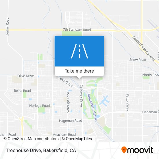 Treehouse Drive map
