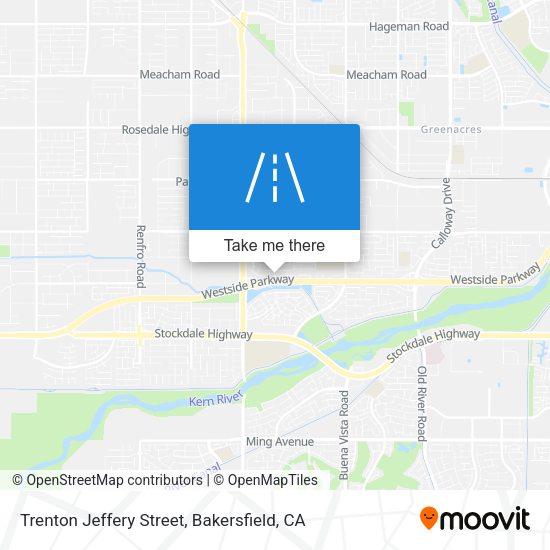 Mapa de Trenton Jeffery Street