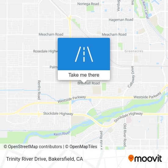 Mapa de Trinity River Drive