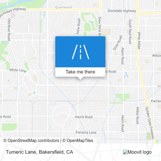 Tumeric Lane map