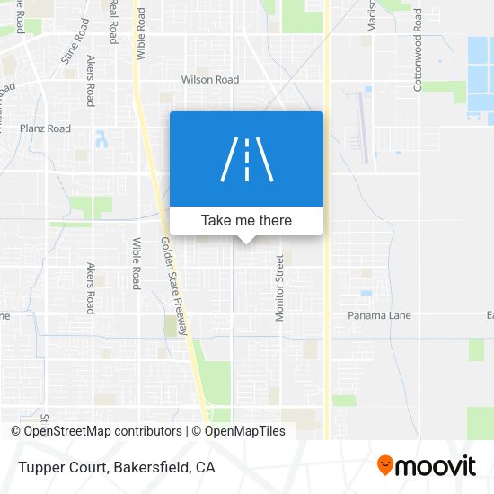 Tupper Court map