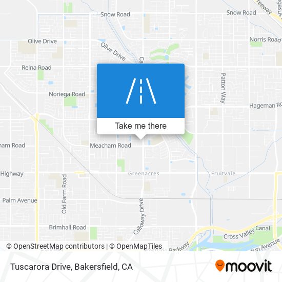 Tuscarora Drive map