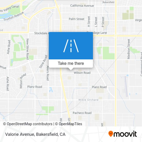 Mapa de Valorie Avenue