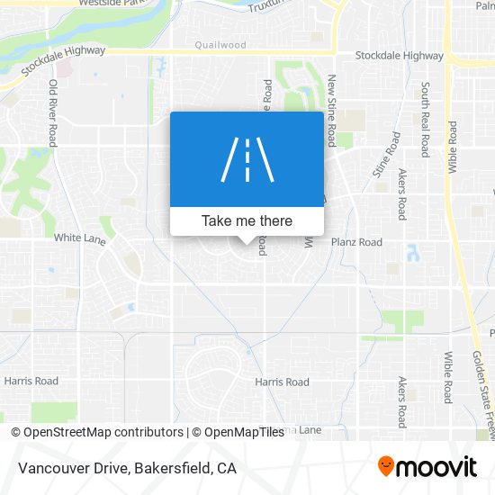 Mapa de Vancouver Drive