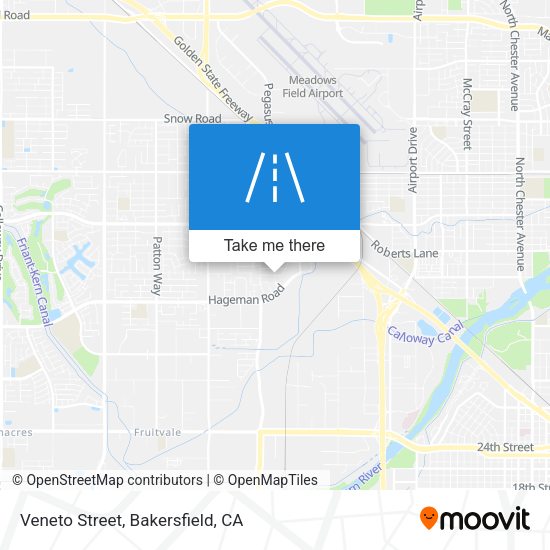 Veneto Street map