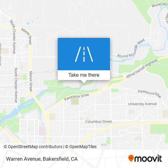 Warren Avenue map