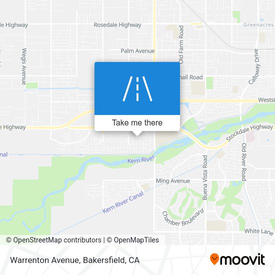 Mapa de Warrenton Avenue