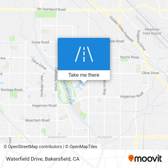 Mapa de Waterfield Drive