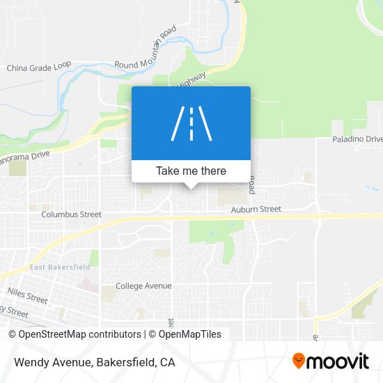 Mapa de Wendy Avenue