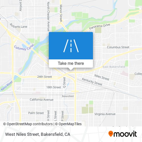 West Niles Street map