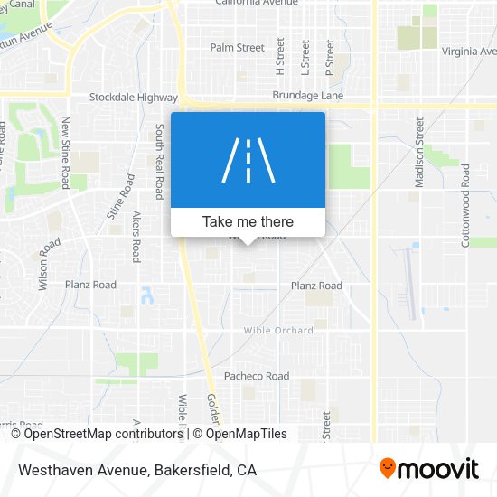 Westhaven Avenue map