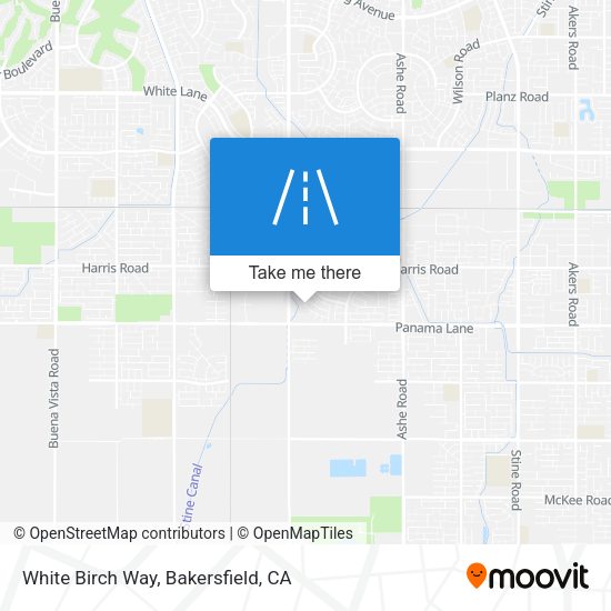 Mapa de White Birch Way