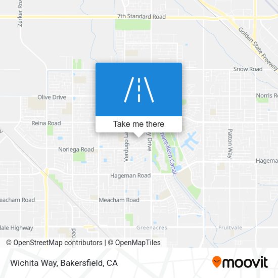 Wichita Way map