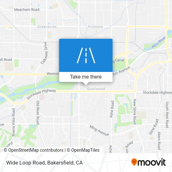 Wide Loop Road map