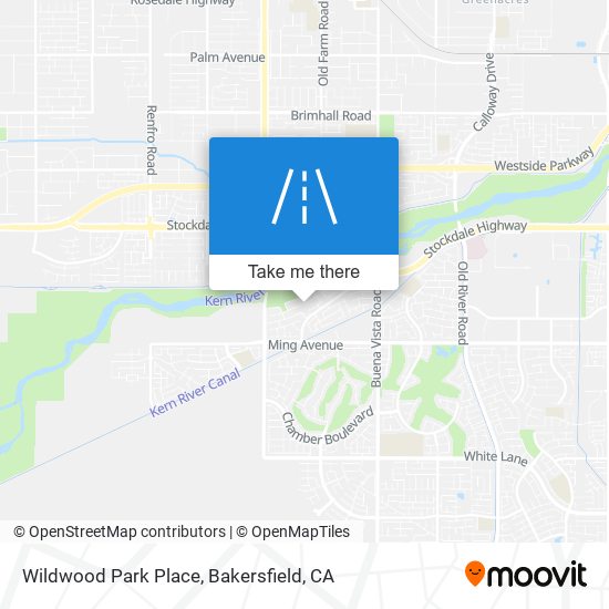 Wildwood Park Place map