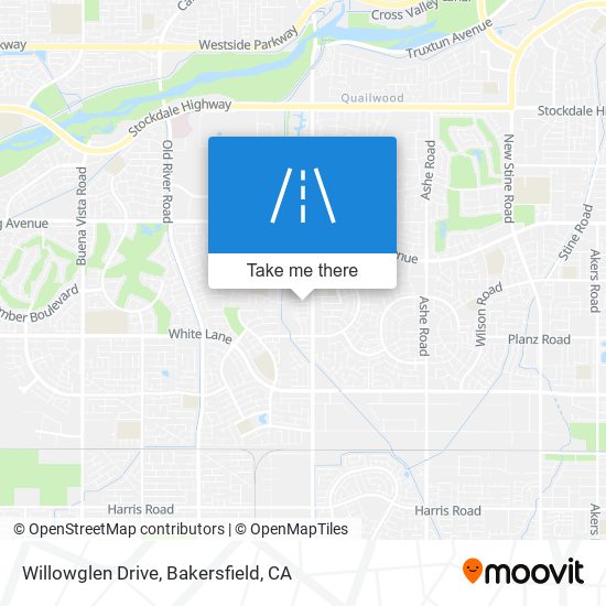 Willowglen Drive map