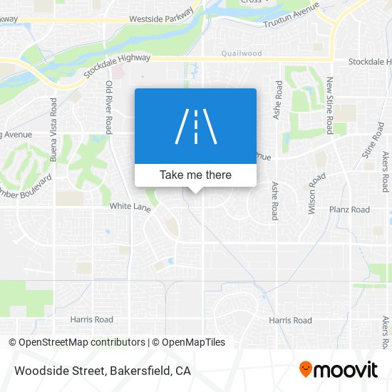 Woodside Street map