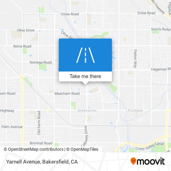 Mapa de Yarnell Avenue