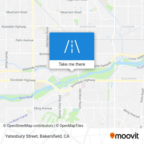 Mapa de Yatesbury Street