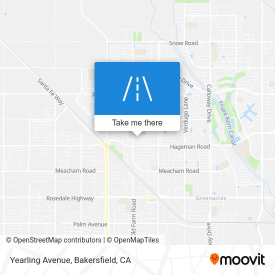 Mapa de Yearling Avenue