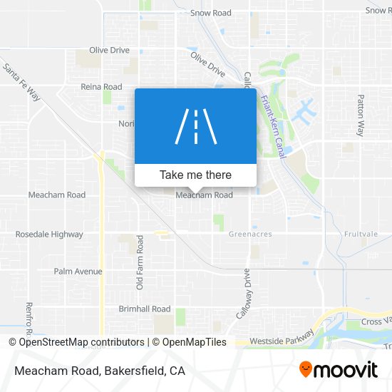 Mapa de Meacham Road
