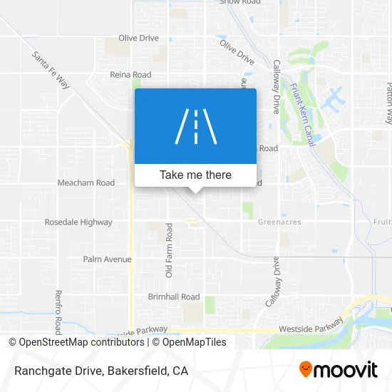 Ranchgate Drive map