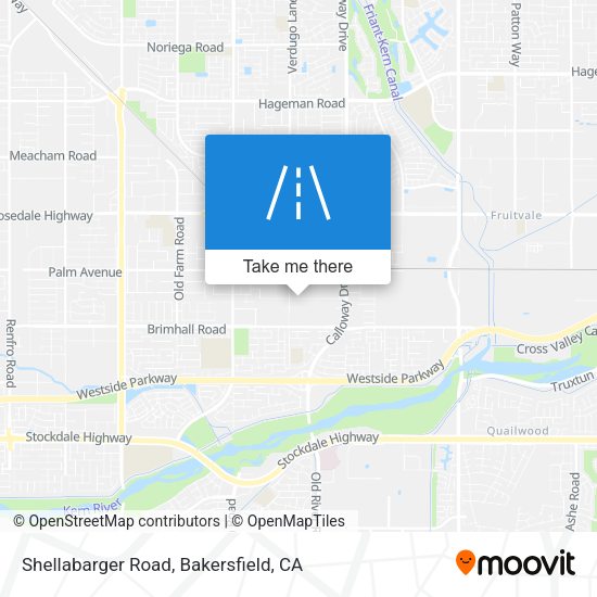 Shellabarger Road map