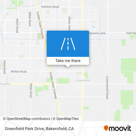 Greenfield Park Drive map