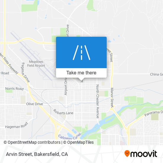 Arvin Street map