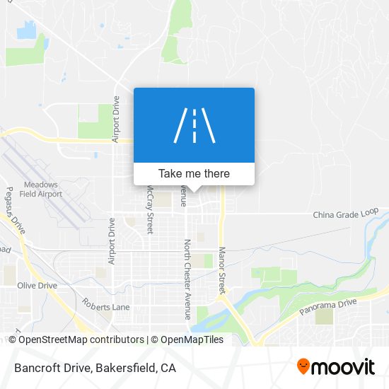 Mapa de Bancroft Drive