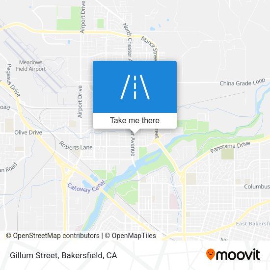 Gillum Street map