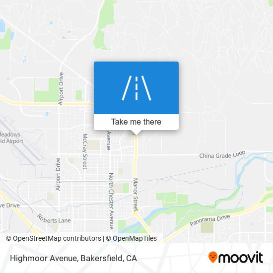 Mapa de Highmoor Avenue