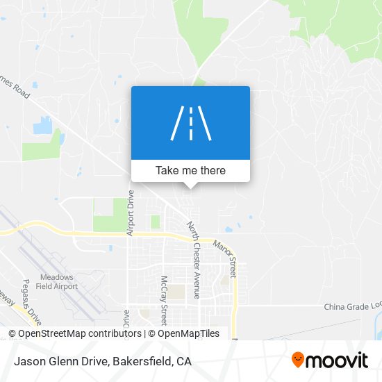 Jason Glenn Drive map