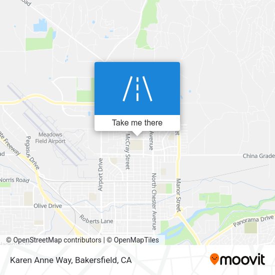Karen Anne Way map