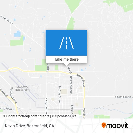 Kevin Drive map