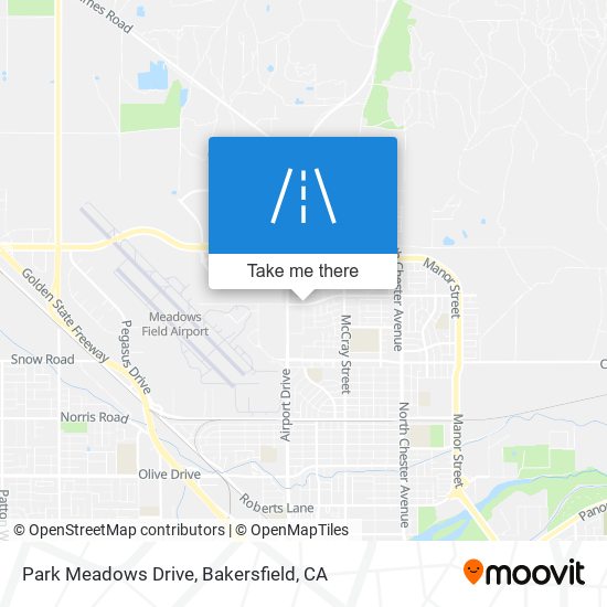 Mapa de Park Meadows Drive